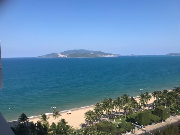 ベトナム・ホーチミン「ベトナム ニャチャンとホーチミンの旅」の写真：ニャチャンビーチ