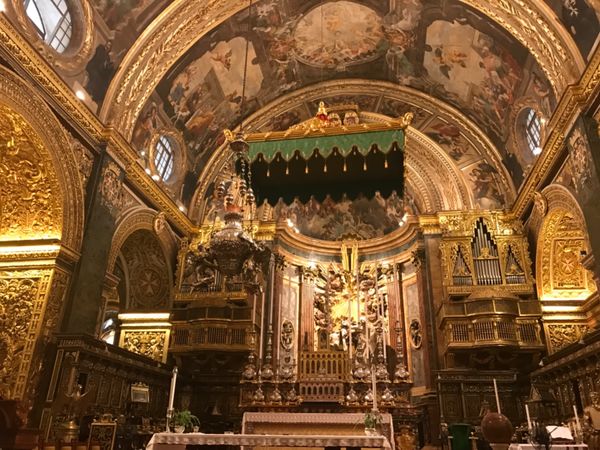 マルタ・マルタ島「マルタ島で古きヨーロッパを感じる旅」の写真：ヴァレッタの大聖堂