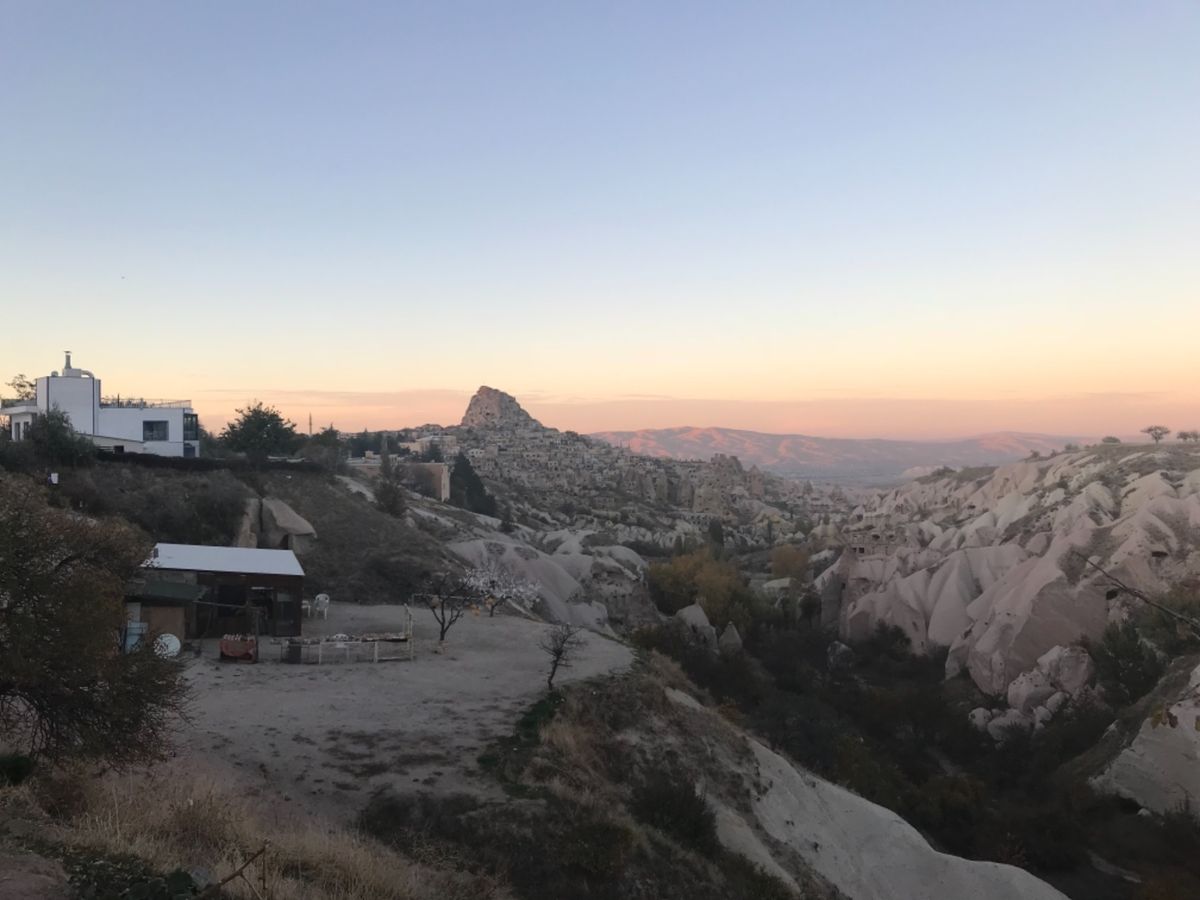 カッパドキアの夕暮れ
忘れられない景色