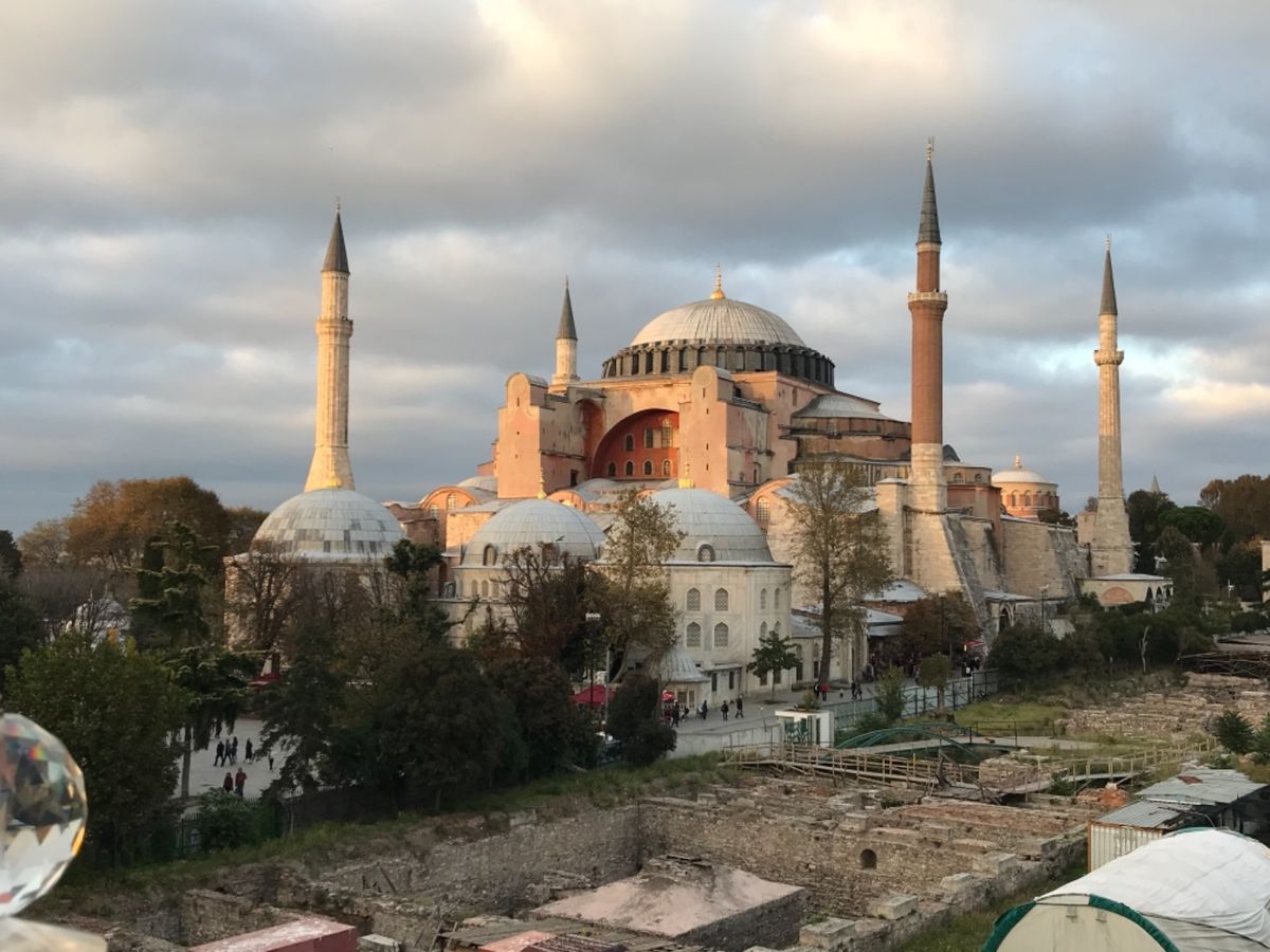 ブルーモスクとアヤソフィア