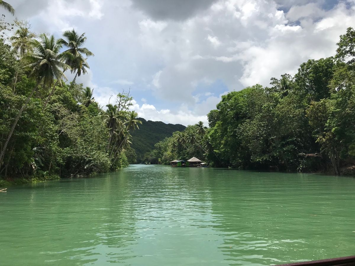 ボホール島のリバークルーズ