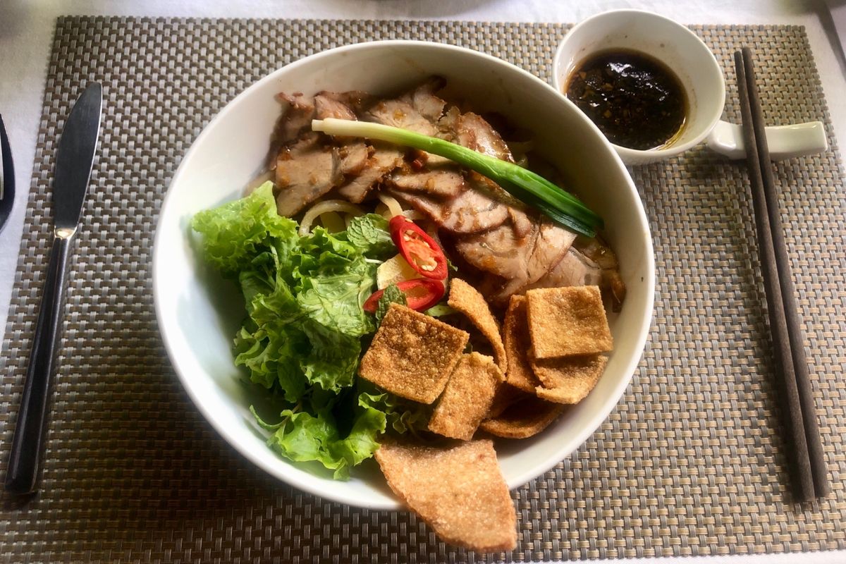 ホイアン飯！
有名店のモーニンググローリーとシークレットガーデンにて。