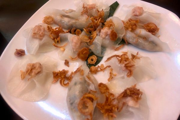 ベトナム・ダナン、ホイアン、ホーチミン「ベトナム中部南部旅行」の写真：ホイアン飯その2！
トゥボン川沿いのQu...