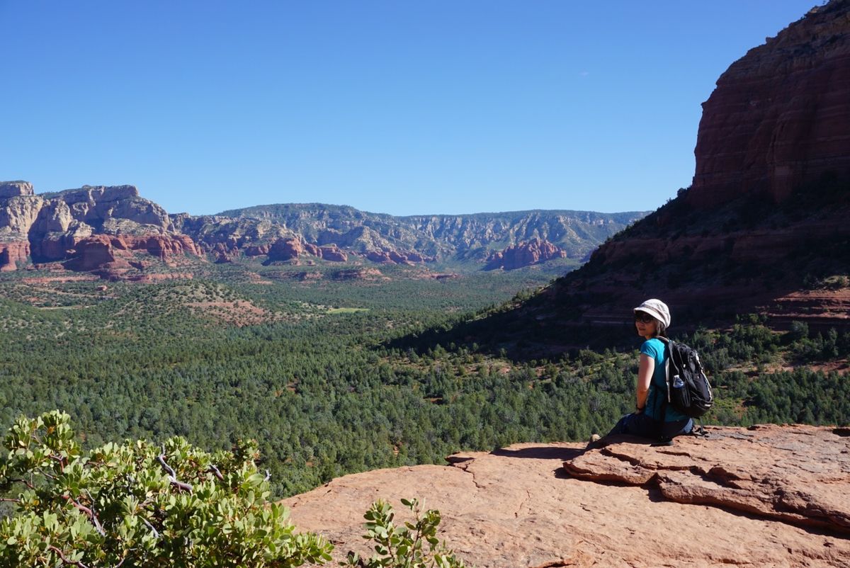 デビルズブリッジへのトレッキング！後半少しハードだけど景色を見たら疲れなん...