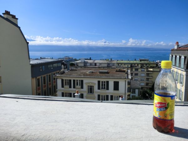 スイス・Lausanne「Lausanne 」の写真：晴れたレマン湖は最高！