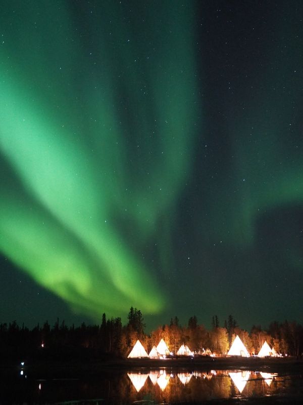 カナダ・イエローナイフ「カナダ🇨🇦イエローナイフ」の写真