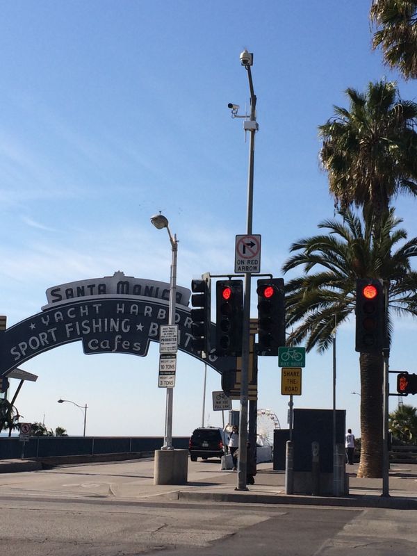 アメリカ(米国)・L.A→ラスベガス「アメリカ🇺🇸L.A→ラスベガス」の写真：サンタモニカ