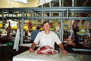 マーケットお肉コーナー