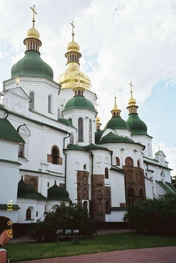 ウクライナ・キエフ「2005年 ウクライナ オレンジ革命直後 ユーシェンコ政権下のキエフ」の写真:聖ソフィア大聖堂