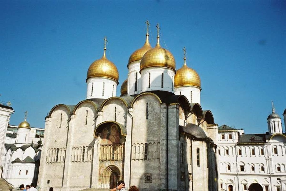 クレムリン内のアルハンゲリスキー大聖堂