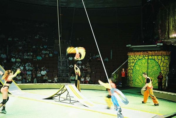 ロシア連邦・モスクワ「2005年 ロシア　過去の共産主義の凝縮、モスクワ市内散策 」の写真：ボリジョイサーカス