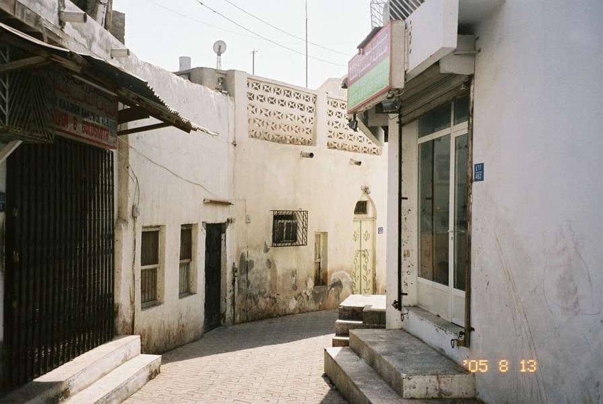 マトラ地区の裏路地