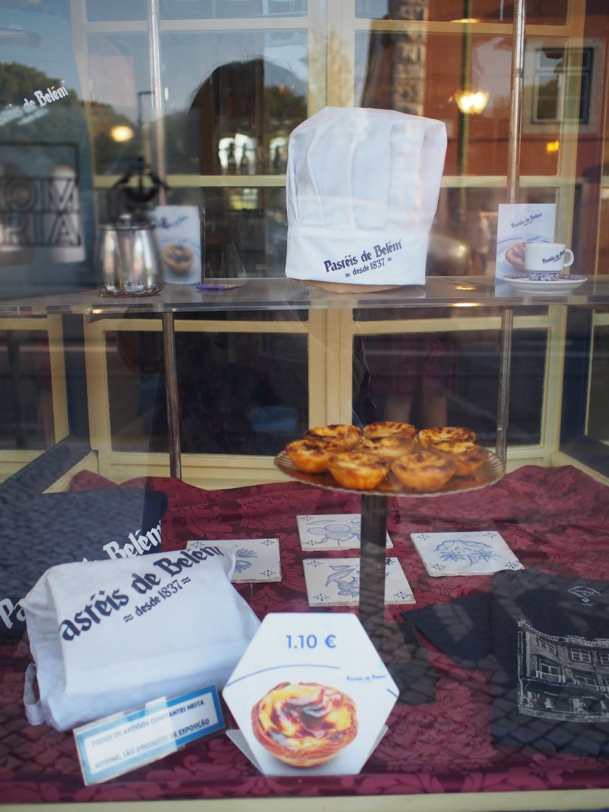 ポルトガルで一番有名なスイーツ
ベレンにあるパステル・デ・ナタ！
並ぶの必...