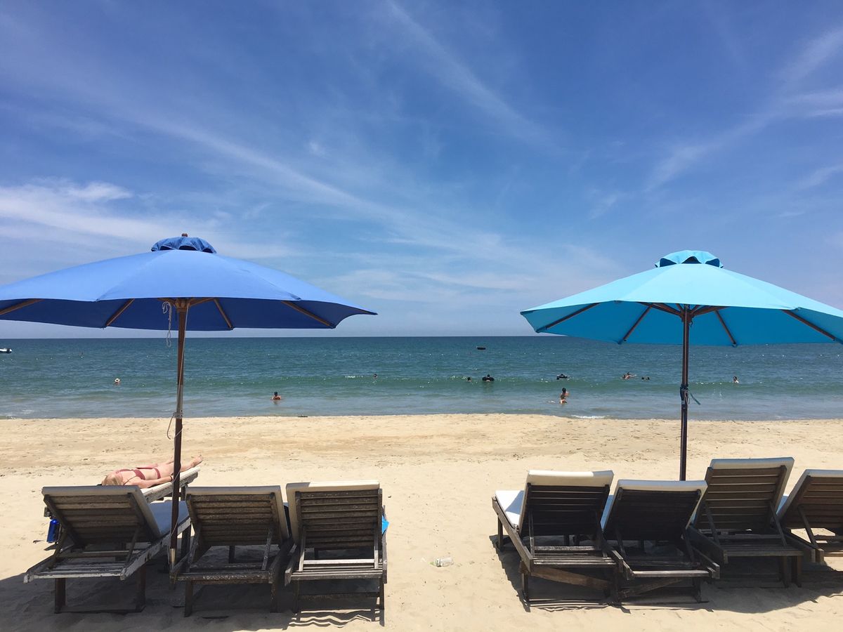 Beach at hoian
