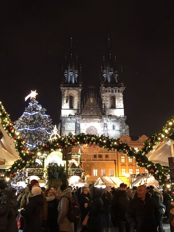 チェコ共和国・プラハ「クリスマス旅行  プラハ」の写真