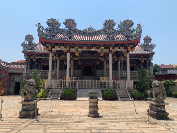 マレーシア・ペナン島・ジョージタウン「マレーシア、ペナン島、ジョージタウン」の写真：「アンナと王様」の撮影が行われた中国寺院...