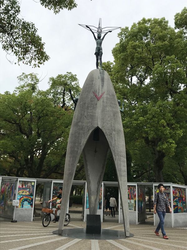 日本・広島「初めての広島」の写真：大鳥居は修繕中😱