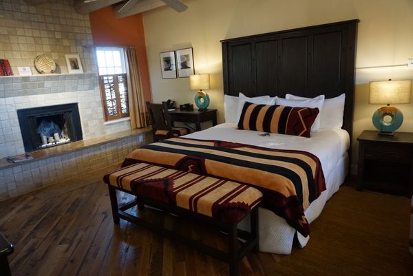 アメリカ(米国)・サンタフェ、テントロックス「ニューメキシコ・サンタフェ」の写真：宿泊したホテル。サンタフェの雰囲気とマッ...