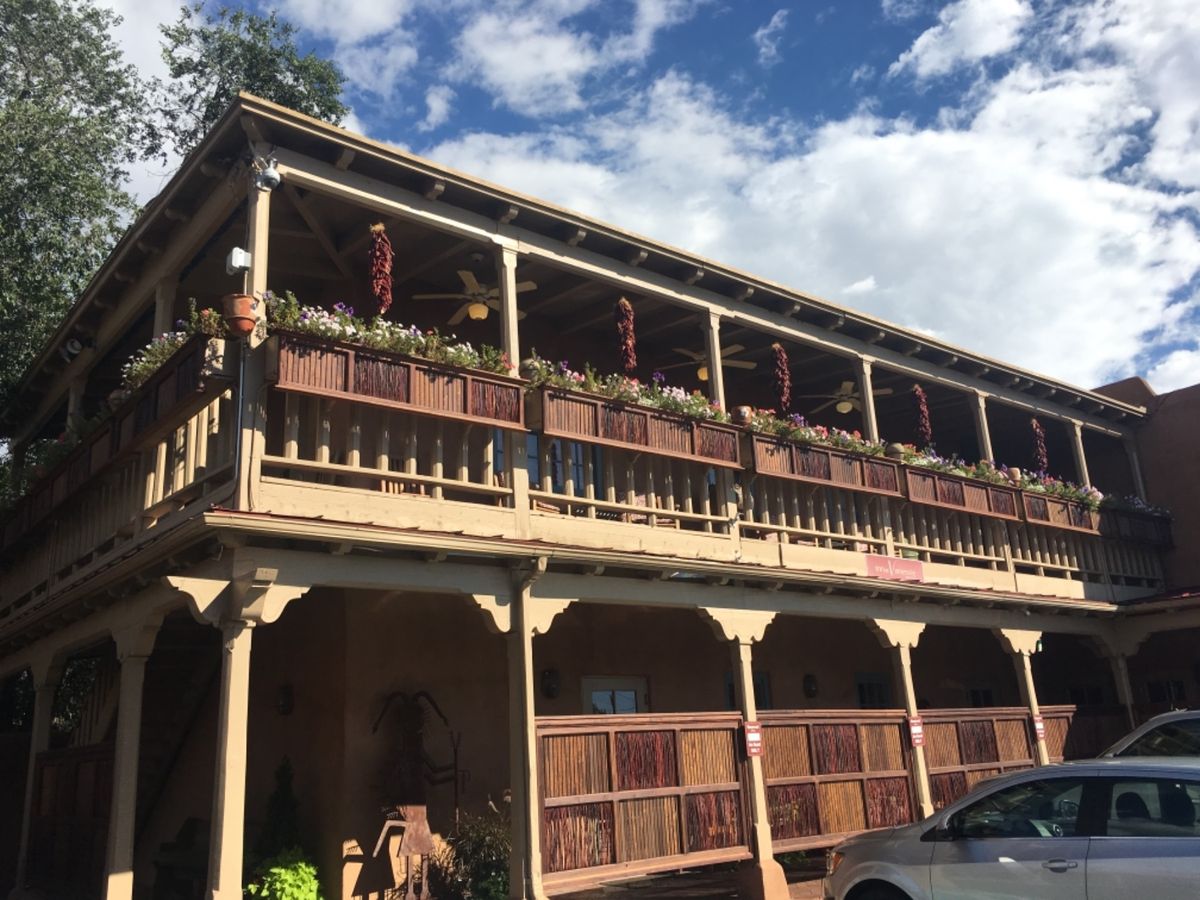 宿泊したホテル。サンタフェの雰囲気とマッチでステキでした！