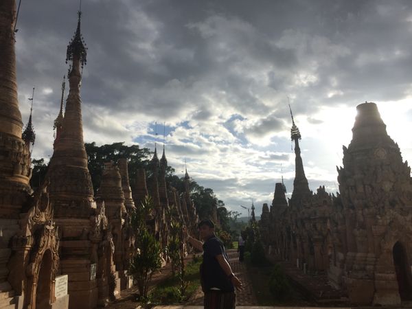 ミャンマー・バンコク「2016タイ🇹🇭とミャンマー🇲🇲 チェンマイ&マンダレーの旅」の写真：カックー遺跡