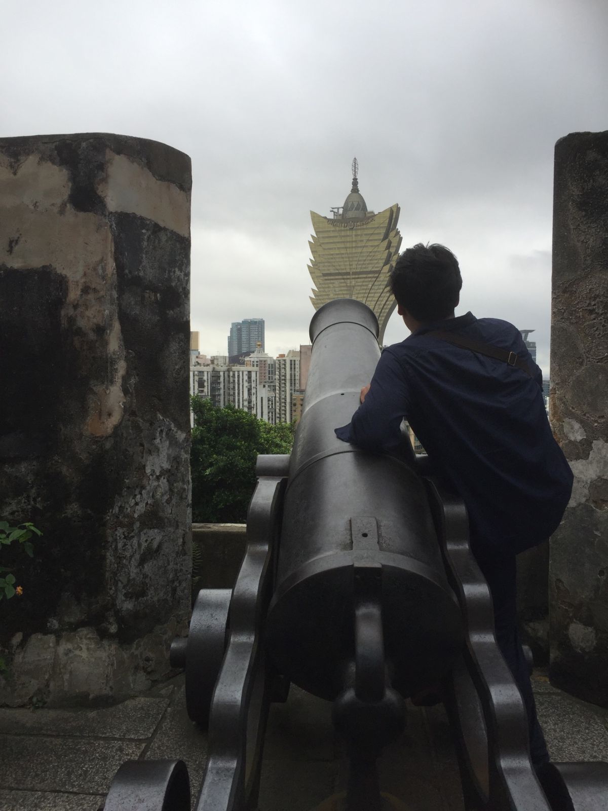 マカオ市内の観光と
カジノ