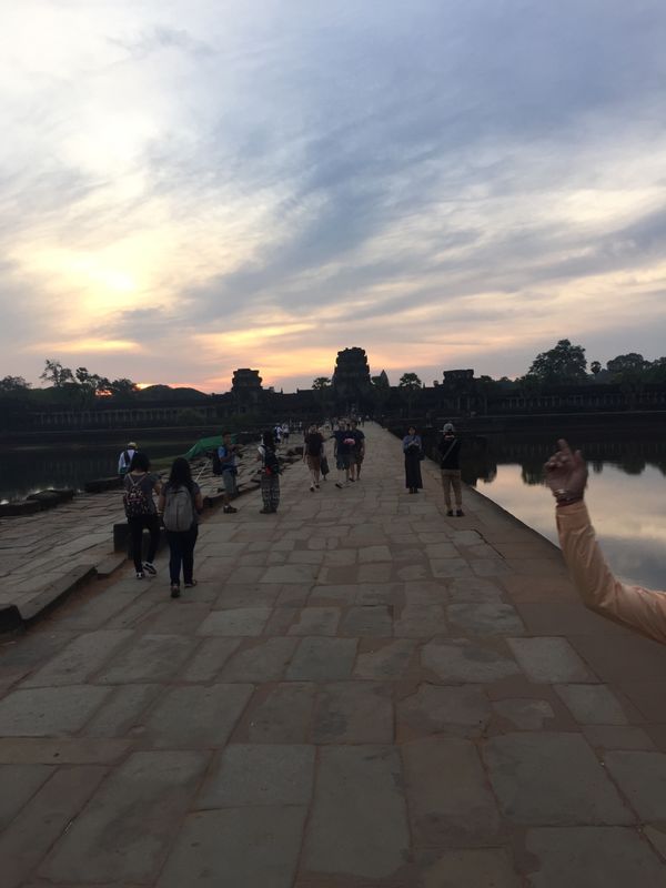 カンボジア・シェムリアップ「2015カンボジア🇰🇭 シェムリアップの旅」の写真：アンコールワット