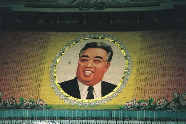 朝鮮民主主義人民共和国・DMZ「2005年金正日政権下の北朝鮮」の写真：神業。