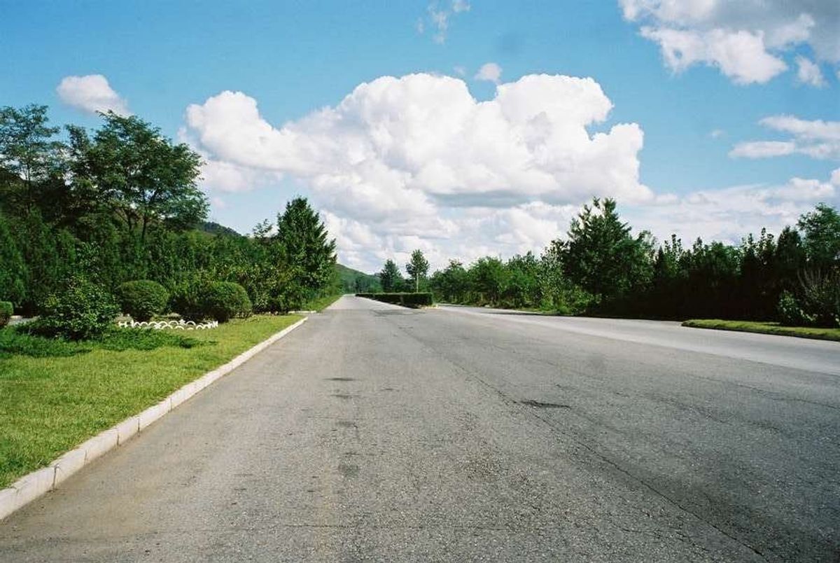 北朝鮮の高速道路