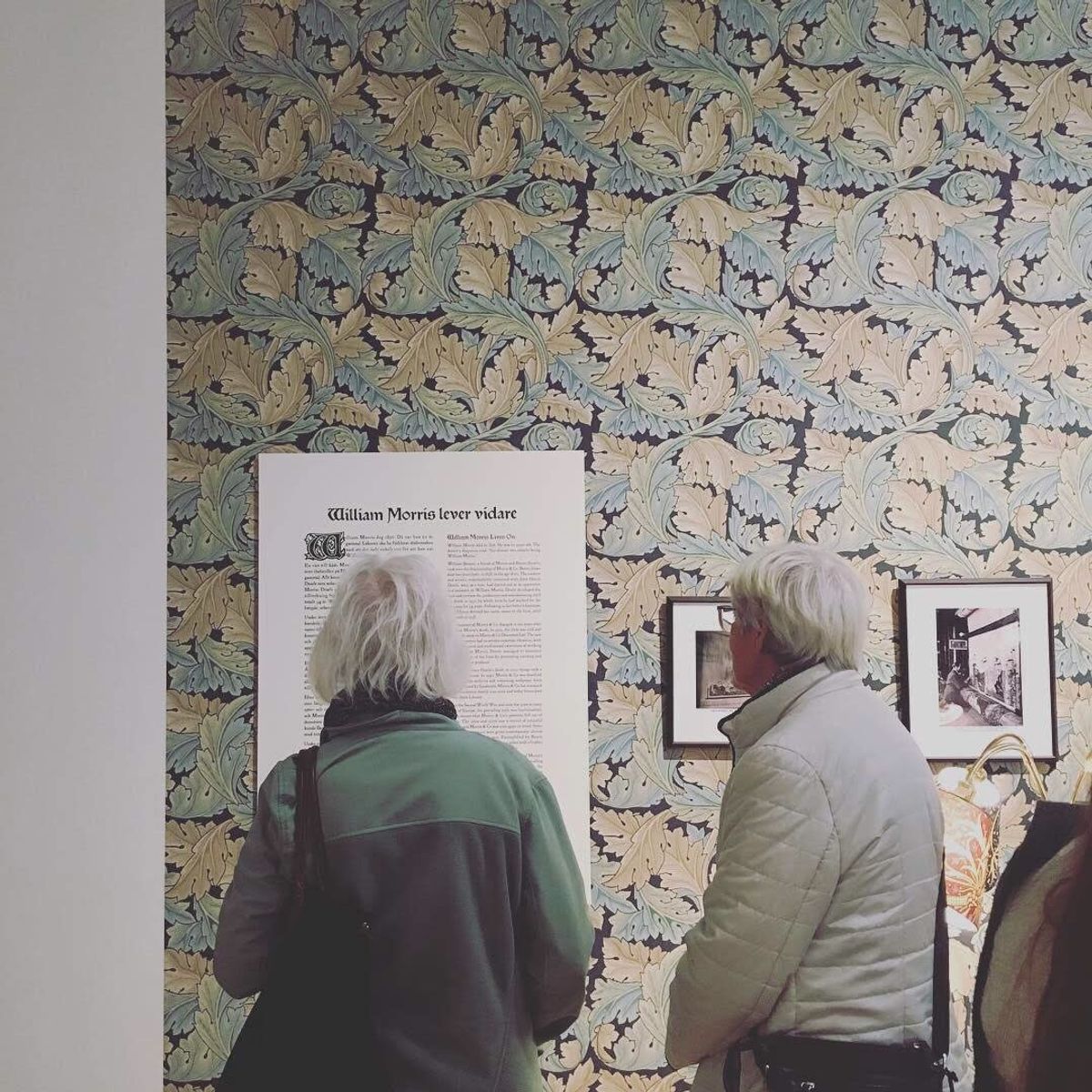 Millesgården
彫刻美術館

タイミングよくウィリアムモリスの展...