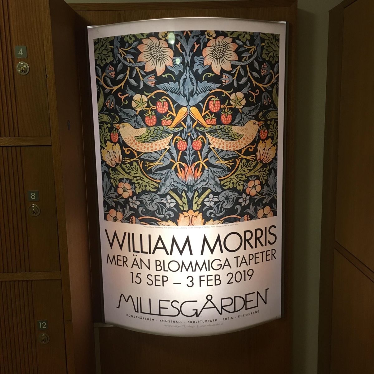 Millesgården
彫刻美術館

タイミングよくウィリアムモリスの展...