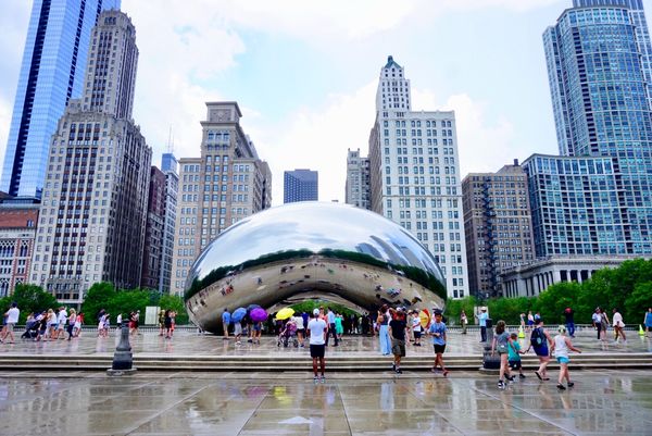 アメリカ(米国)・シカゴ「Chicago, USA 🇺🇸 ひとり旅」の写真：10日間あったからダウンタウンはほぼほぼ...