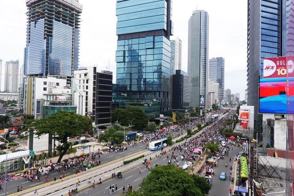 インドネシア・Jakarta「インドネシア出張2」の写真：ジャカルタはGrabタクシー使えば快適で...