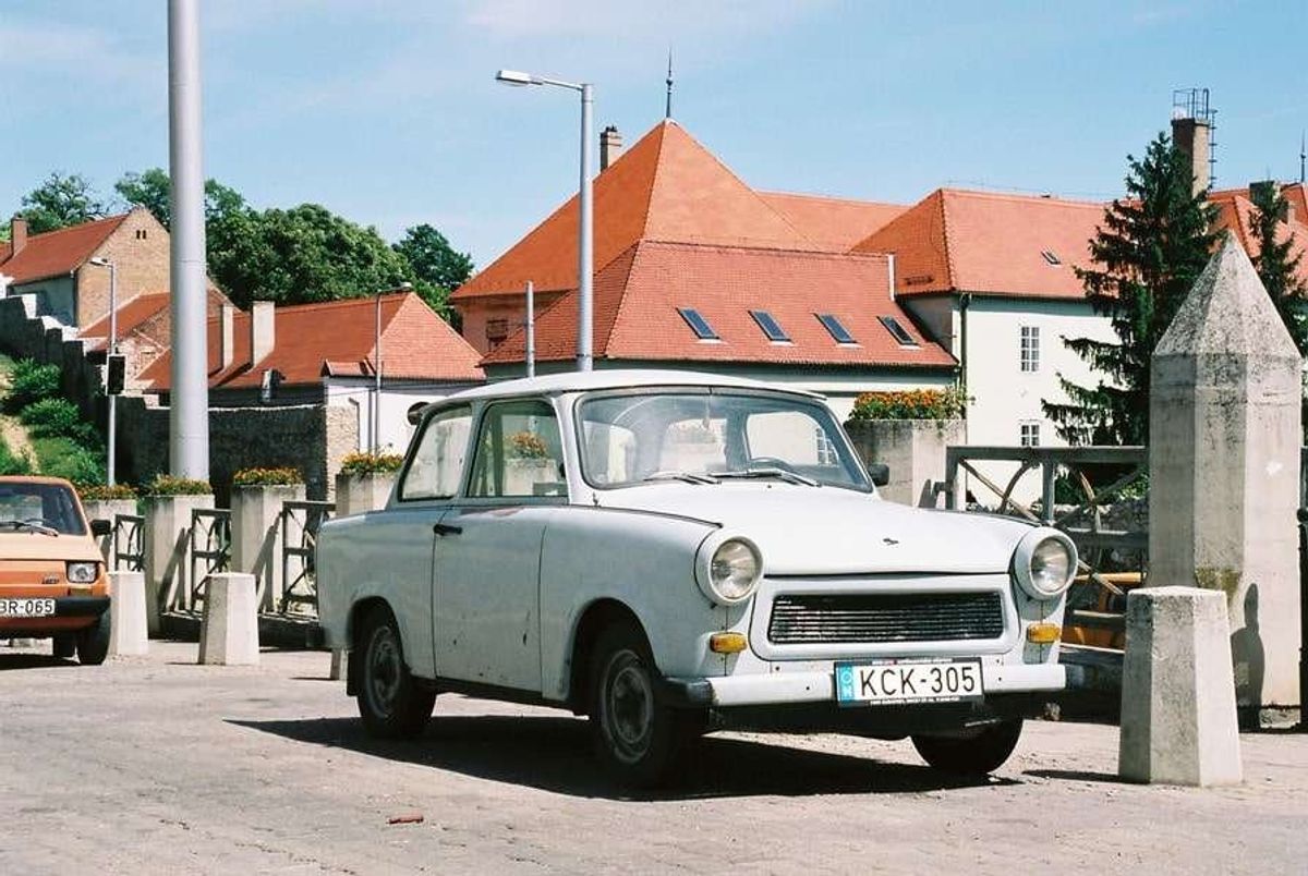 綺麗なトラバント発見！

