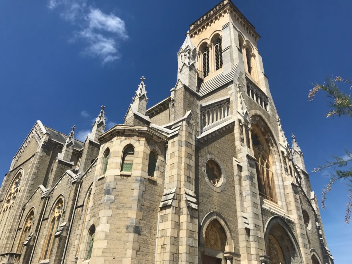 ビアリッツ☆海に面した素敵な教会