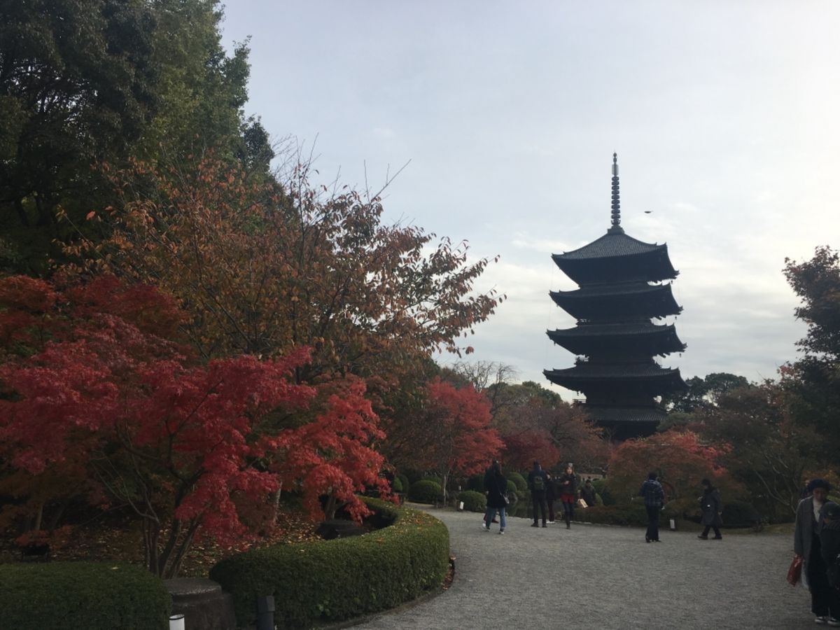 初日は東寺へ！