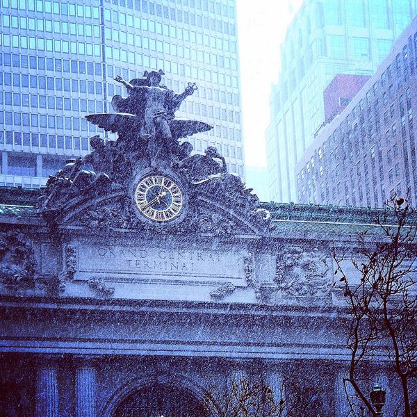 アメリカ(米国)「NY」の写真：大雪のNY