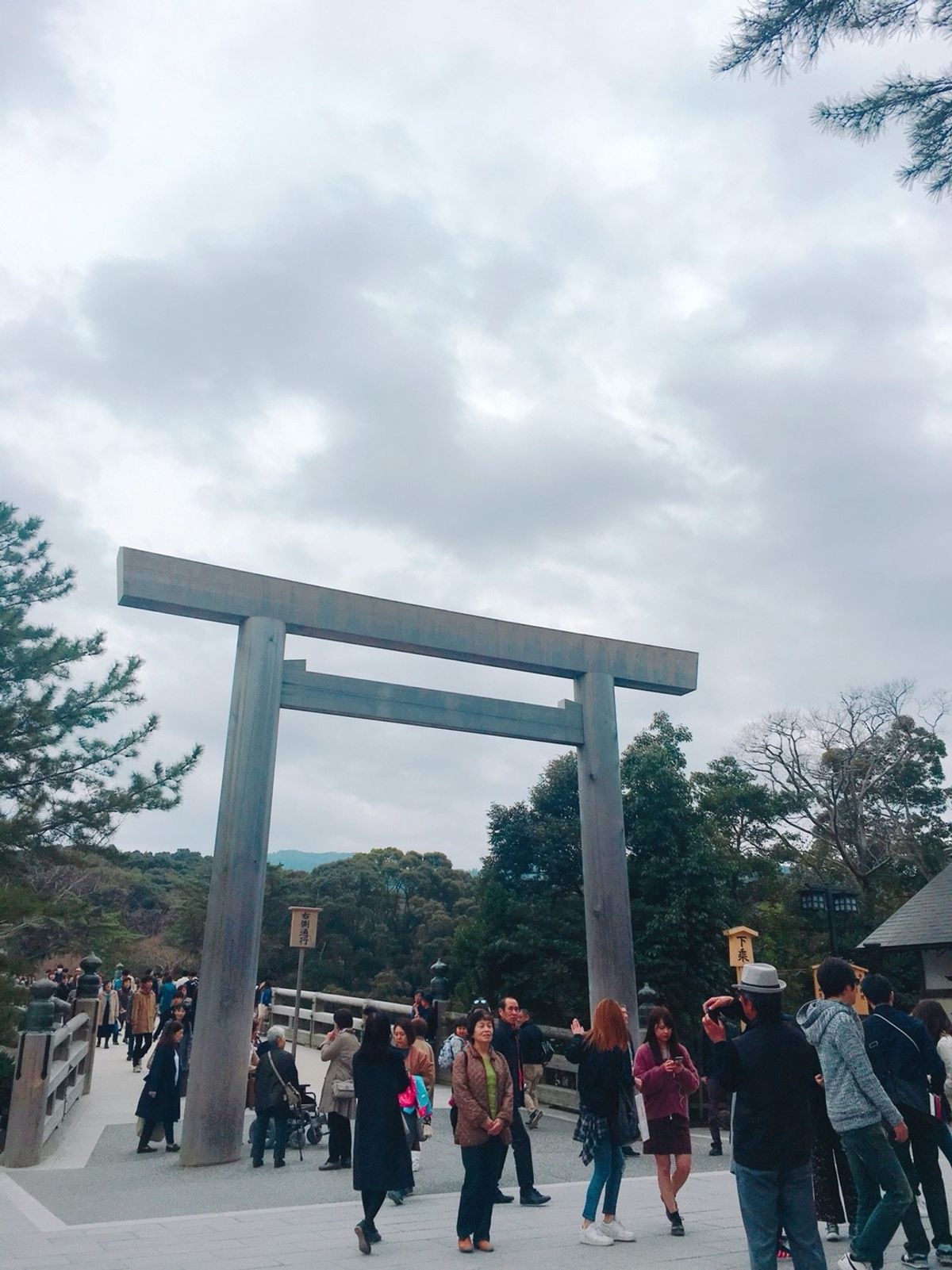 伊勢神宮
外宮→内宮
