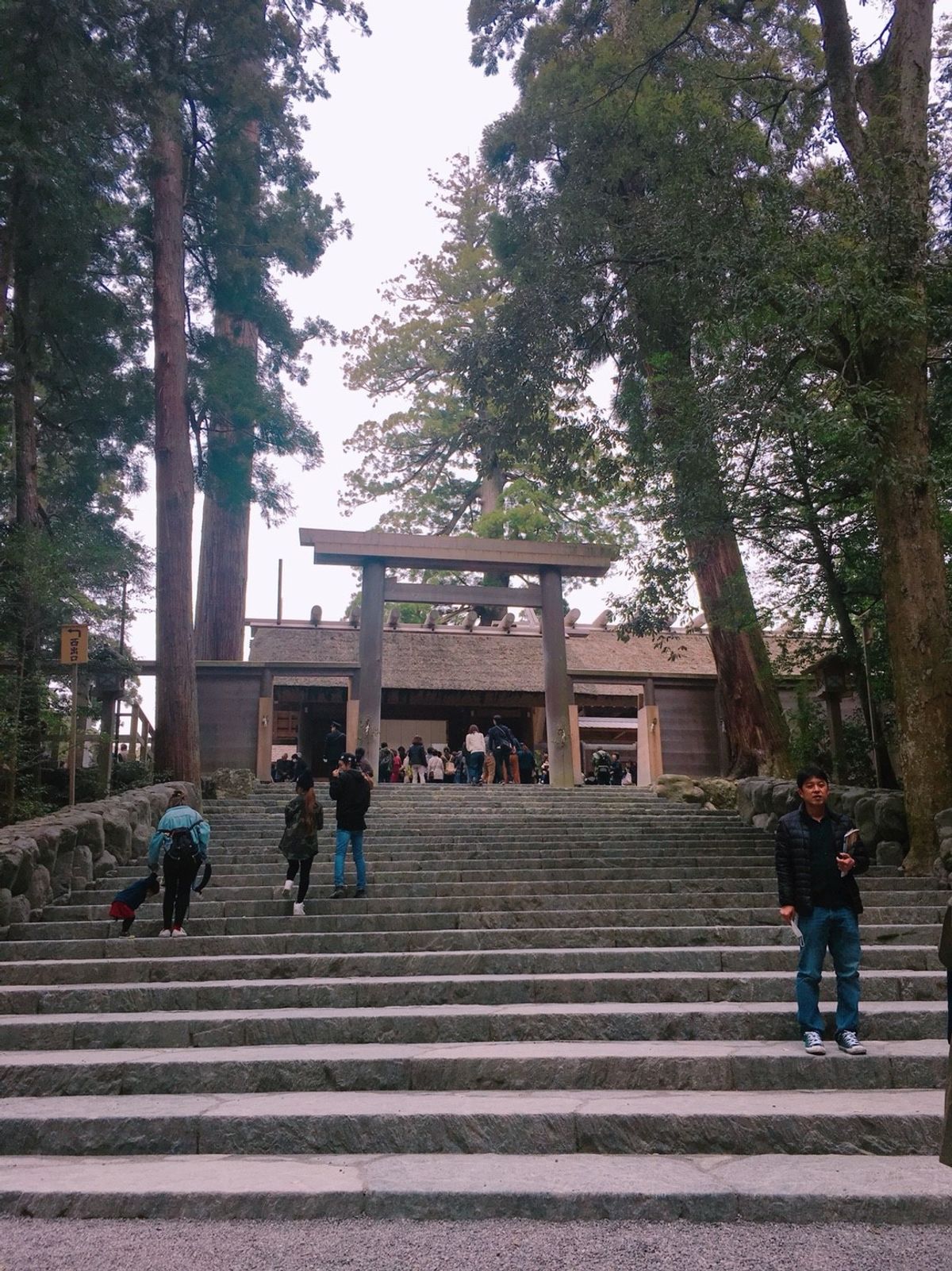 伊勢神宮
外宮→内宮
