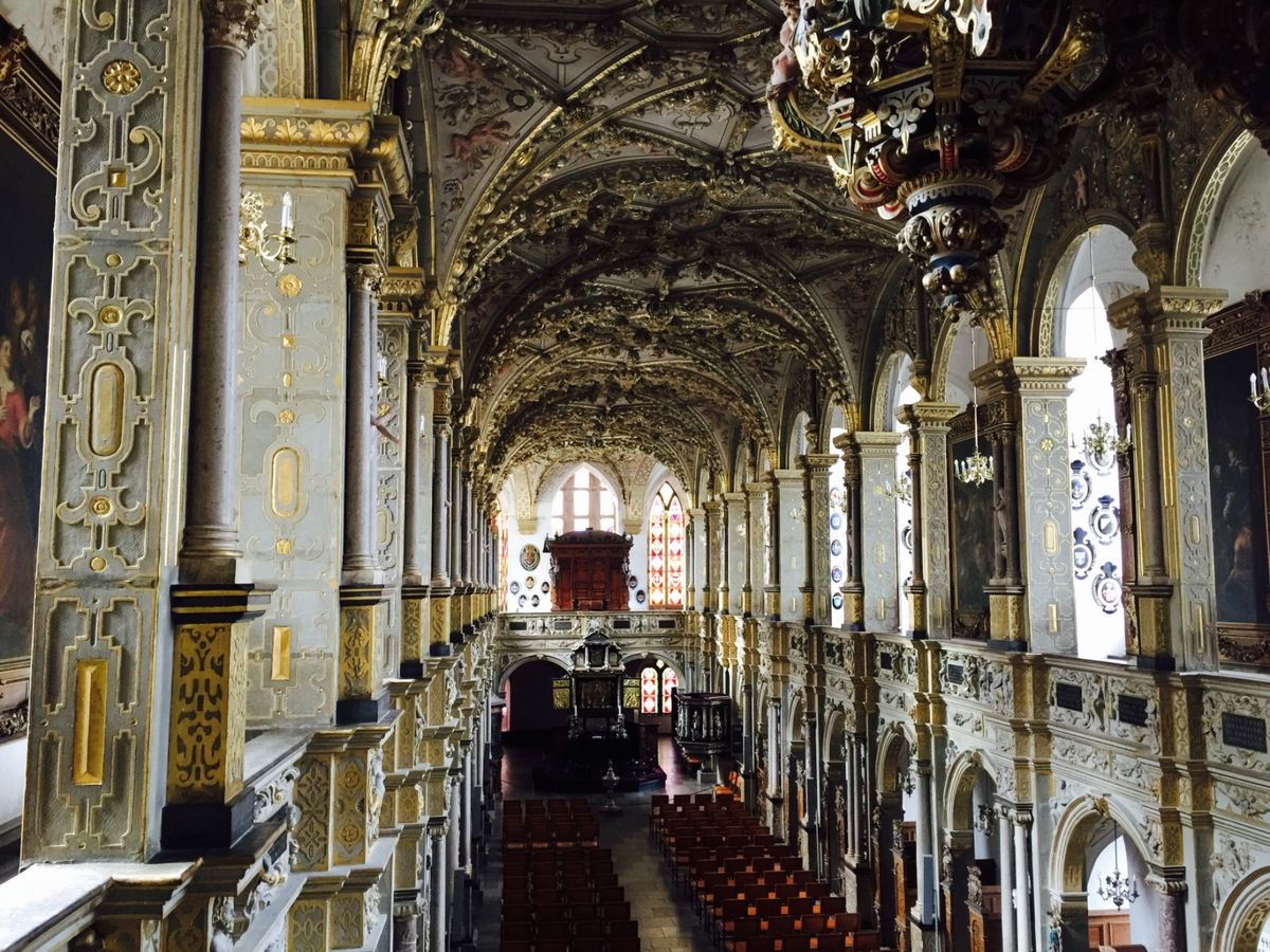 フレデリクスボー城。ちょっと天気が悪くて残念。