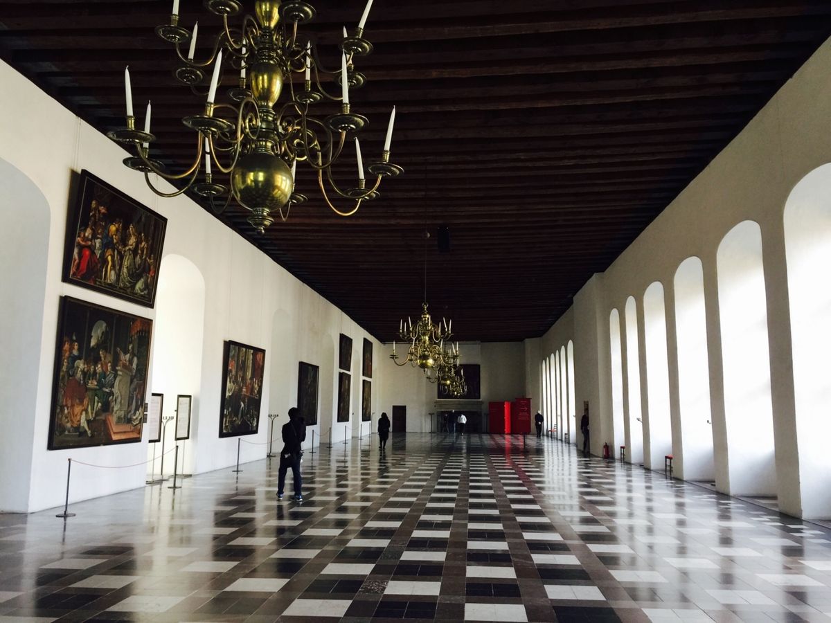 クロンボー城。ハムレット好きには堪らない。