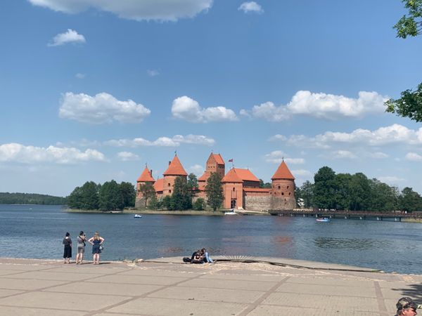 リトアニア・トラカイ、ヴィリニュス 、カウナス「バルト三国」の写真：ポーランドから陸続きでバルト三国1番南の...