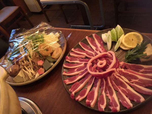 日本・京都「京都」の写真：鴨鍋が美味。蕎麦も美味しかった！夜桜と都...