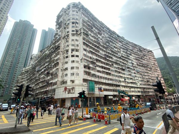 香港・香港島「香港のモンスターマンション」の写真