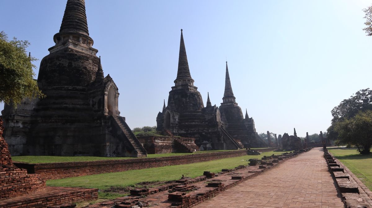 アユタヤ王朝、遺跡巡り