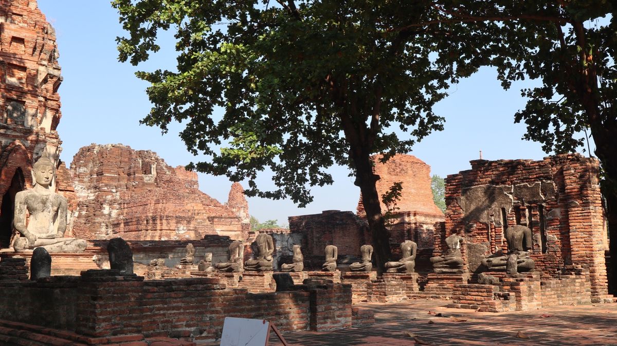 アユタヤ王朝、遺跡巡り