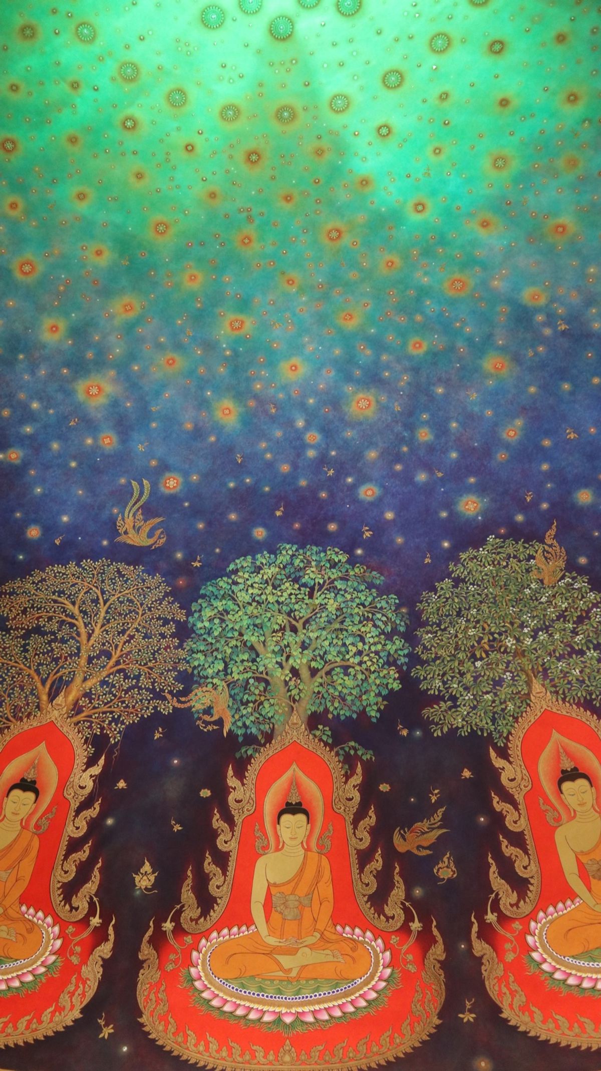 ワットパクナムは日本人でいっぱい。