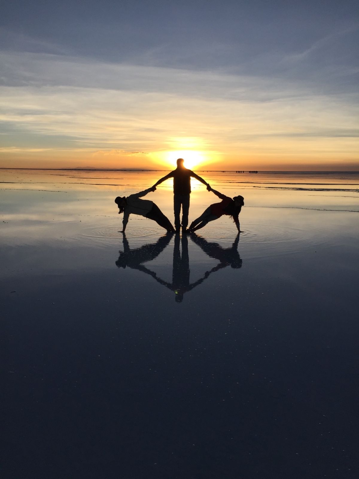 夕焼けツアー。ガイドさんが色んな写真撮ってくれた。