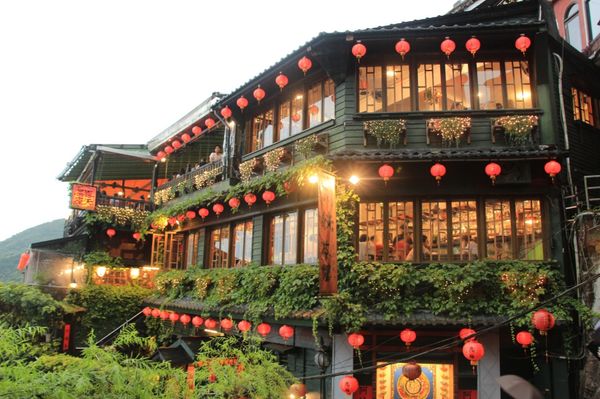 台湾・台北「台湾旅行(1回目)」の写真：九份・淡水