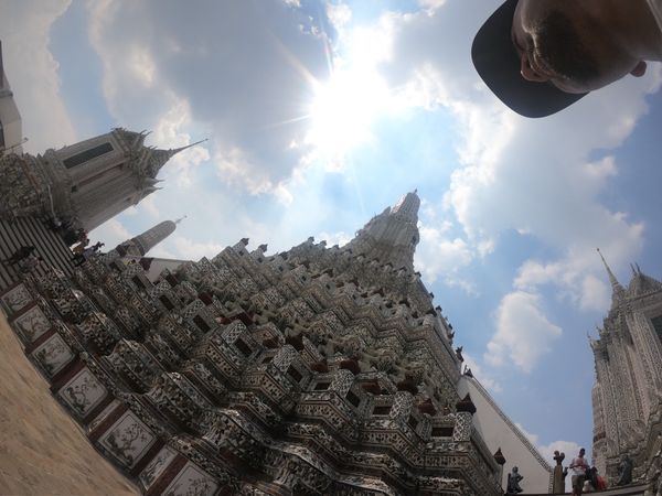 タイ・バンコク「タイ旅行(1回目)」の写真：ワットアルン