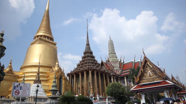 タイ・バンコク「タイ旅行(1回目)」の写真：ワットプラケオ